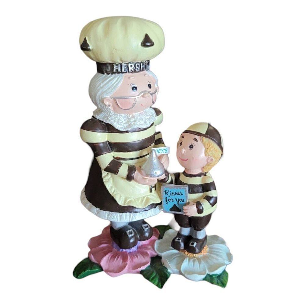 Hersheys Chocolate Happy Mothers Day Kurt Adler Elf Mom Grandma Kisses For You